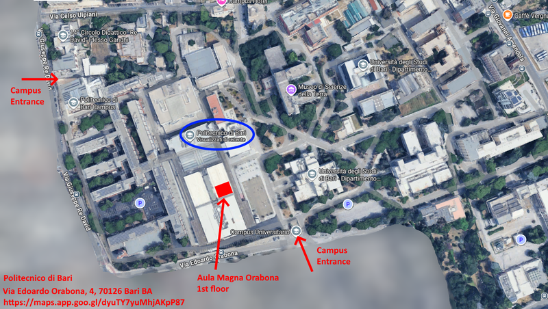 Mappa Aula Magna